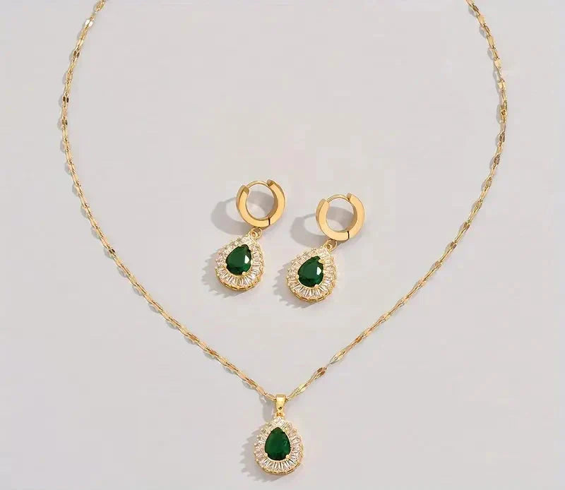 Conjunto de joyería Rheya Lysandelle | Oro
