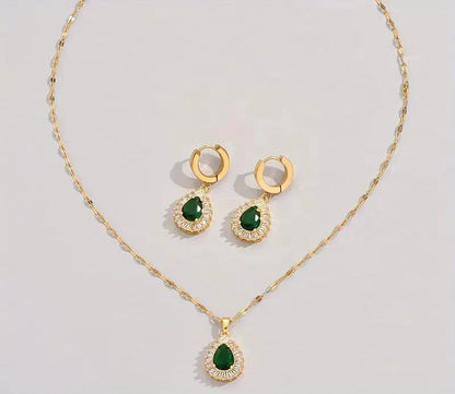 Conjunto de joyería Rheya Lysandelle | Oro