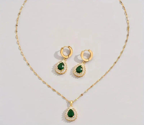 Conjunto de joyería Rheya Lysandelle | Oro