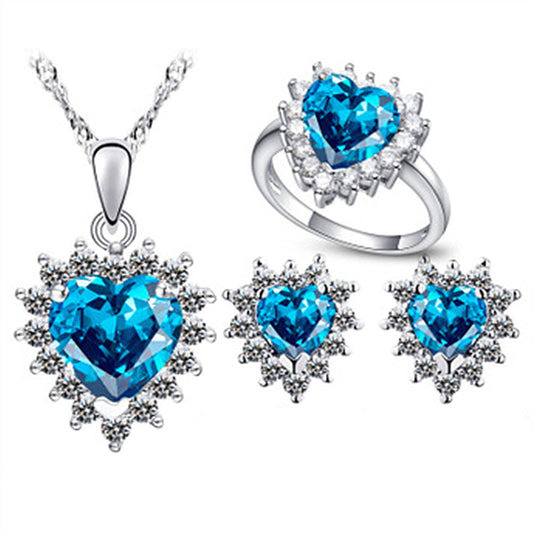Set Saphira Vale | Oro blanco