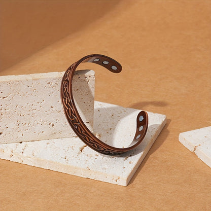 Pulsera Seraphina Twist de cobre