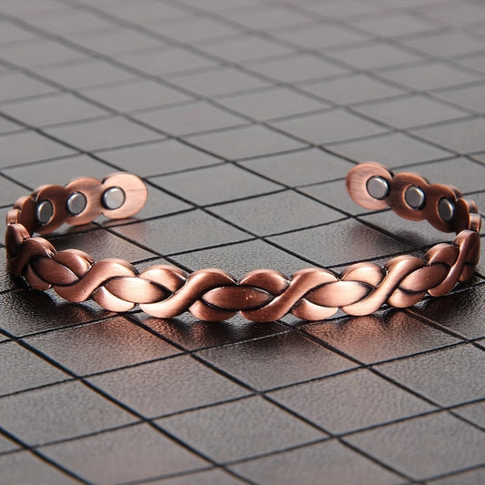 Pulsera de cobre Braided Harmony
