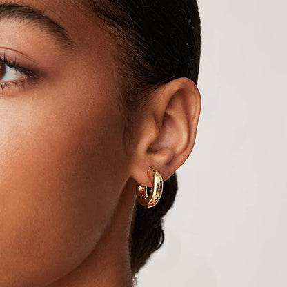 Aretes de aro Stardust | Oro