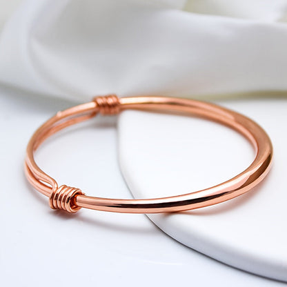 Pulsera de cobre Serene Twist