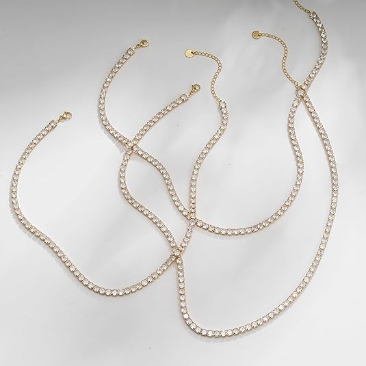 Collar tenis | Oro