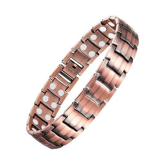 Pulsera de cobre de cadena moderna
