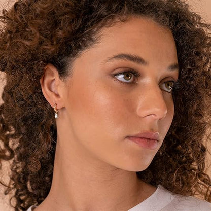 Aretes Largos de Barra | Oro