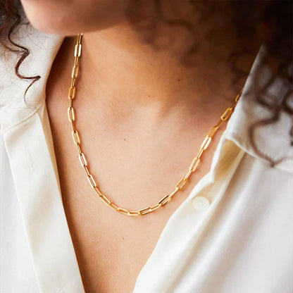 Collar de cadena elegante Archen | Oro
