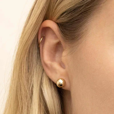 Aretes de bolita Have a Ball | Oro