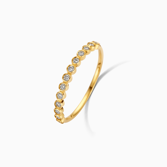 Anillo de burbuja | Oro