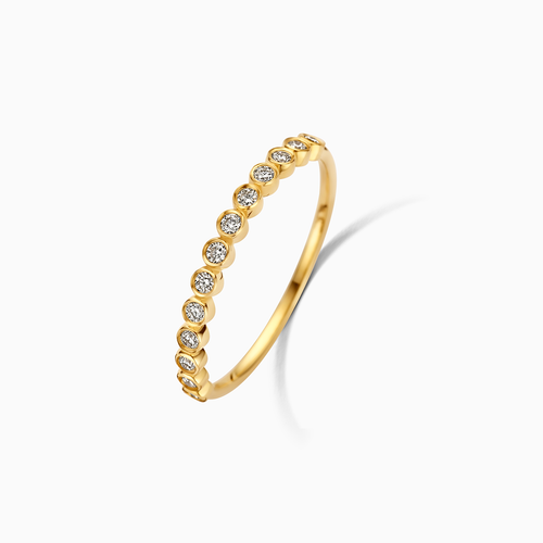 Anillo de burbuja | Oro