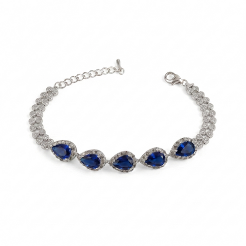 Pulsera Seren Lysmera | Oro blanco