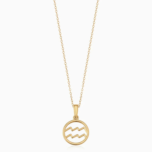 Collar de signo zodiacal - Oro