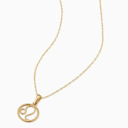 Collar de signo zodiacal - Oro