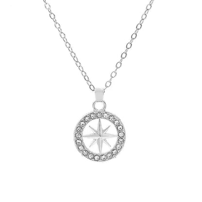 Collar con dije de estrella del norte | Oro