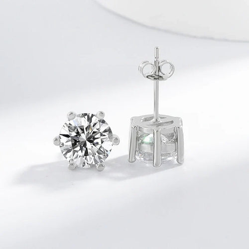 Aretes Tera | Oro blanco