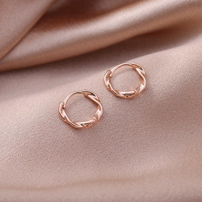 Aretes de aro de cobre Lark Evienne