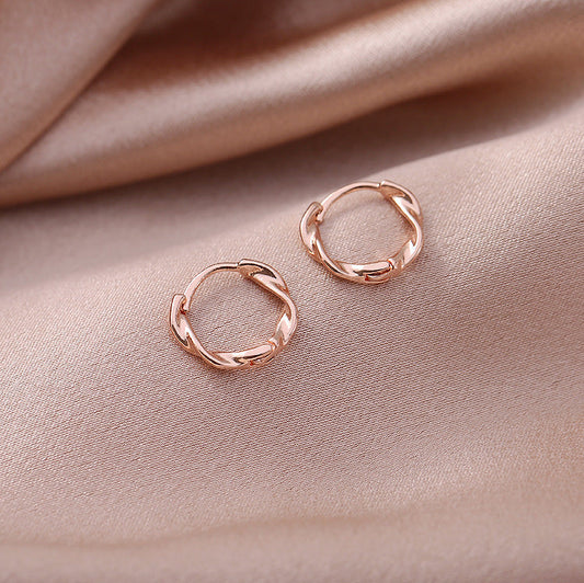 Aretes de aro de cobre Lark Evienne