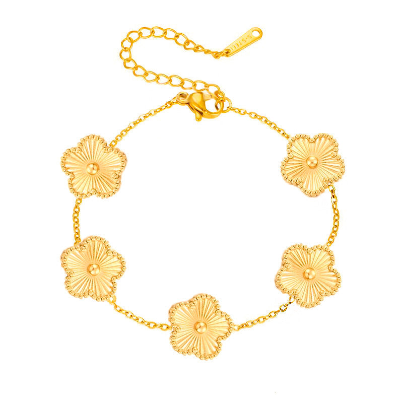 Pulsera con dije Florielle Bloom | Oro