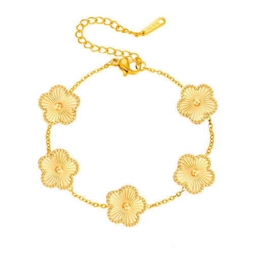 Pulsera con dije Florielle Bloom | Oro
