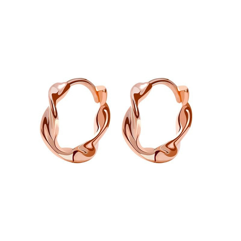 Aretes de aro de cobre Lark Evienne