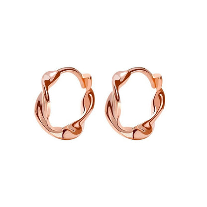Aretes de aro de cobre Lark Evienne