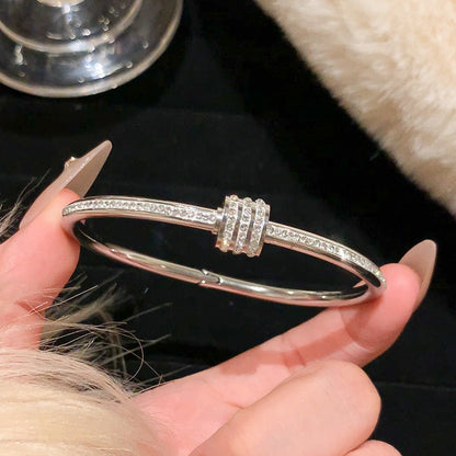 Pulsera Vianna Lucente | Oro blanco