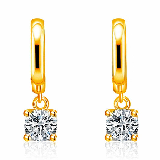 Aretes Aurora Cuadrados | Oro
