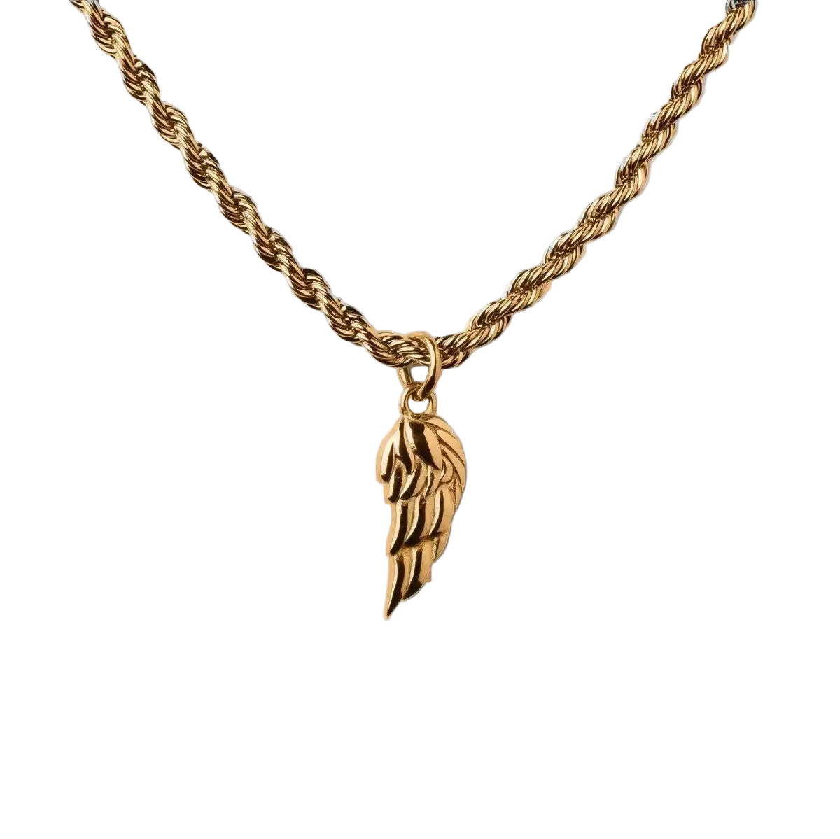 Collar con dije de ala Elio | Oro