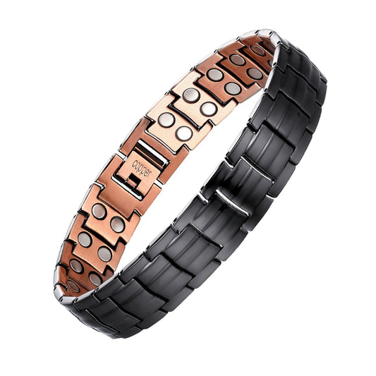 Pulsera de cobre Onyx Everett