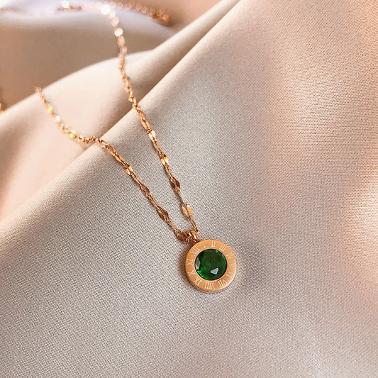 Collar Emerald Dial | Oro