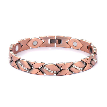 Pulsera de cobre con mosaico Emmeline