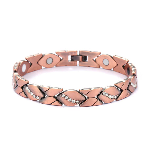 Pulsera de cobre con mosaico Emmeline