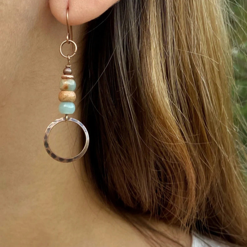 Aretes de cobre Misty Orb