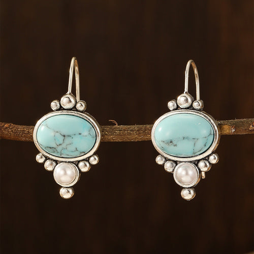 Aretes Briselle Shorelight | Oro blanco