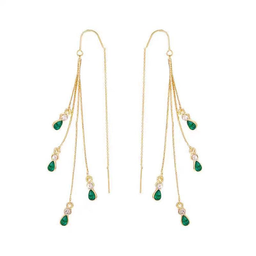 Aretes de borlas Calista Moreau | Oro