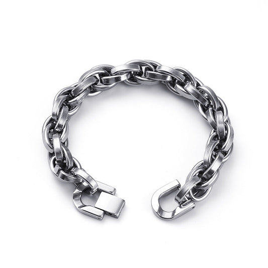 Pulsera Riven Knox | Oro blanco