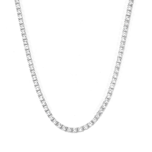 Collar tenis | Oro blanco