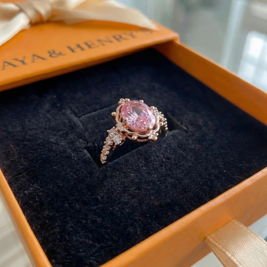 Anillo Rosavelyn Tiara | Oro rosa