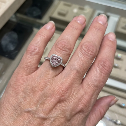 Anillo Rosekiss Heart | Oro blanco