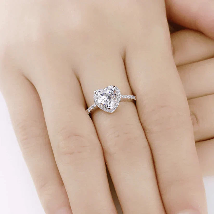 Anillo Coralia Amouré | Oro blanco