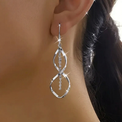 Aretes de espiral Sunbeam - Oro