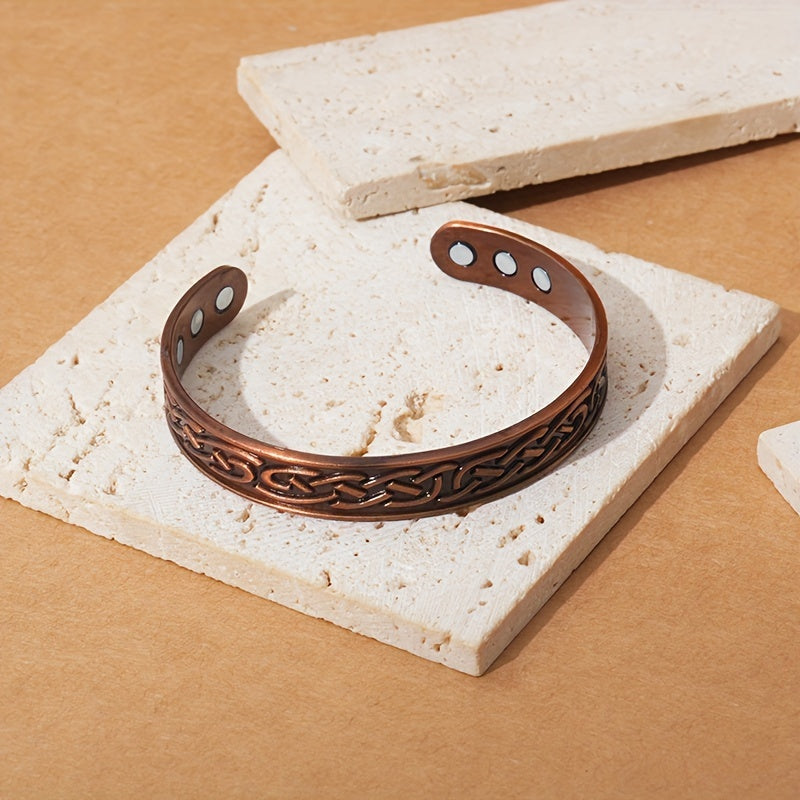 Pulsera Seraphina Twist de cobre