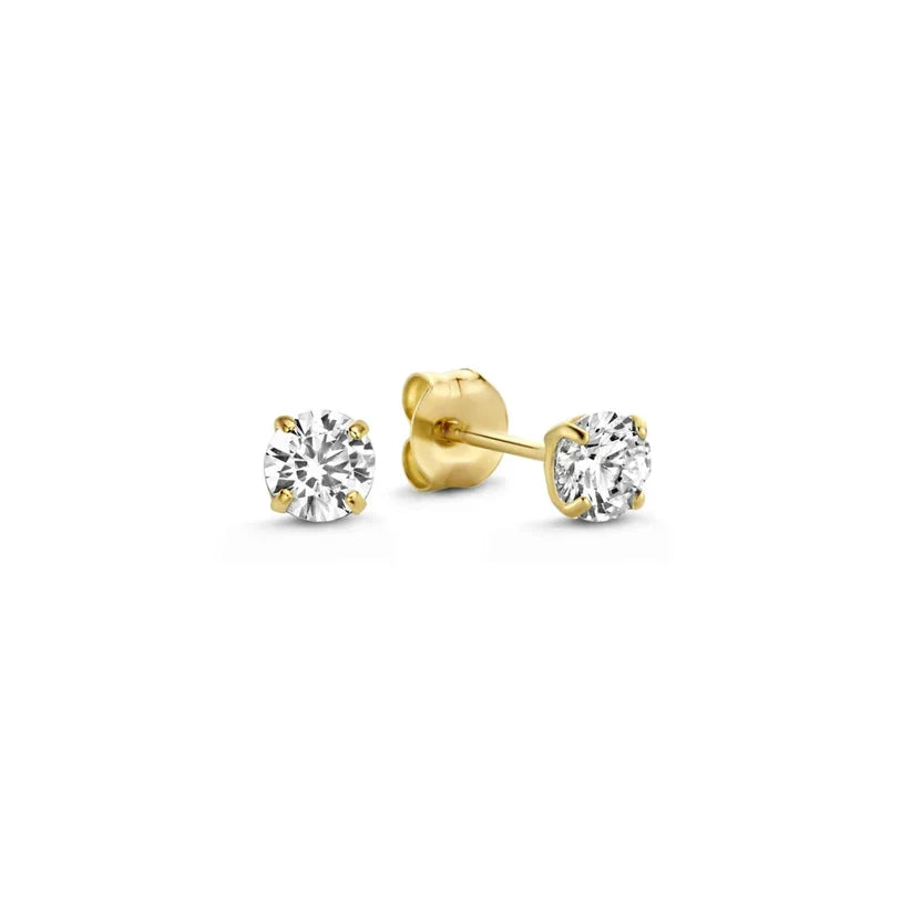 Juego de aretes Dara Brillane Stone | Oro