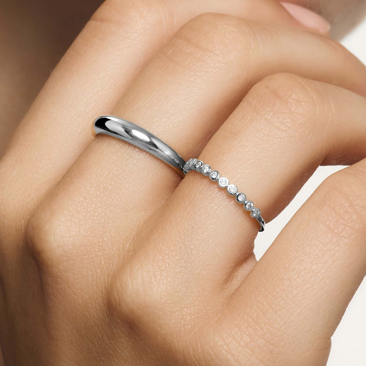 Anillo de burbuja | Oro