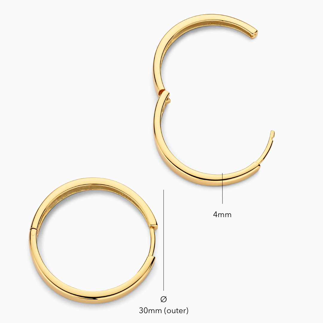 Arracadas Gia Statement | Oro